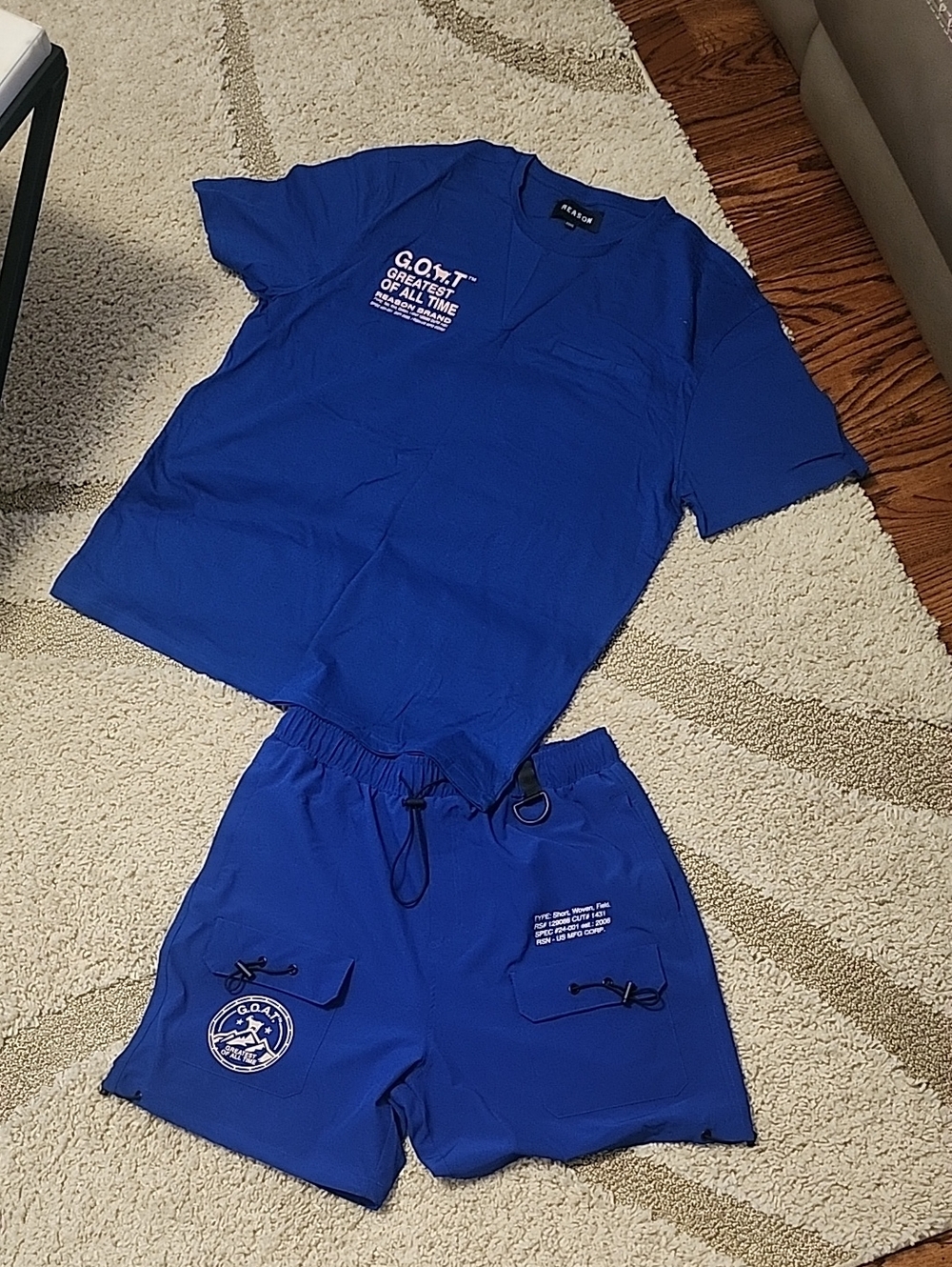 Reason Royal Blue Short Set